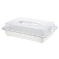 PARTYBUTLER 43,5/29,5/11 cm  - Transparent/Weiß, Basics, Kunststoff (43,5/29,5/11cm) - Rotho