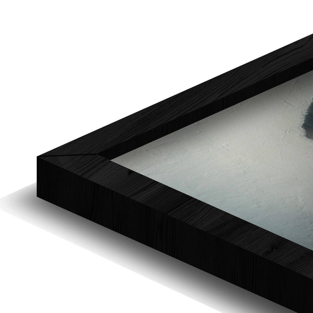 Thumbnail - Wandkraft Bild, Schwarz, Dunkelgrün, Kunststoff, rechteckig, 48x98 cm, Fotografie, einfache und schnelle Anbringung, mat...