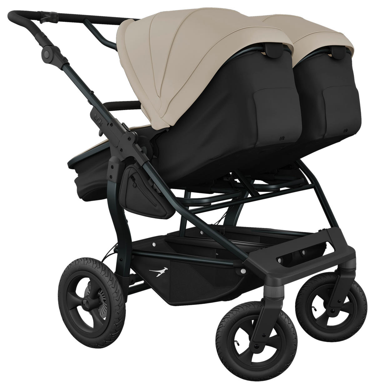 ZWILLINGSWAGEN  - Anthrazit, Basics, Metall (78,5/110/108cm) - TFK