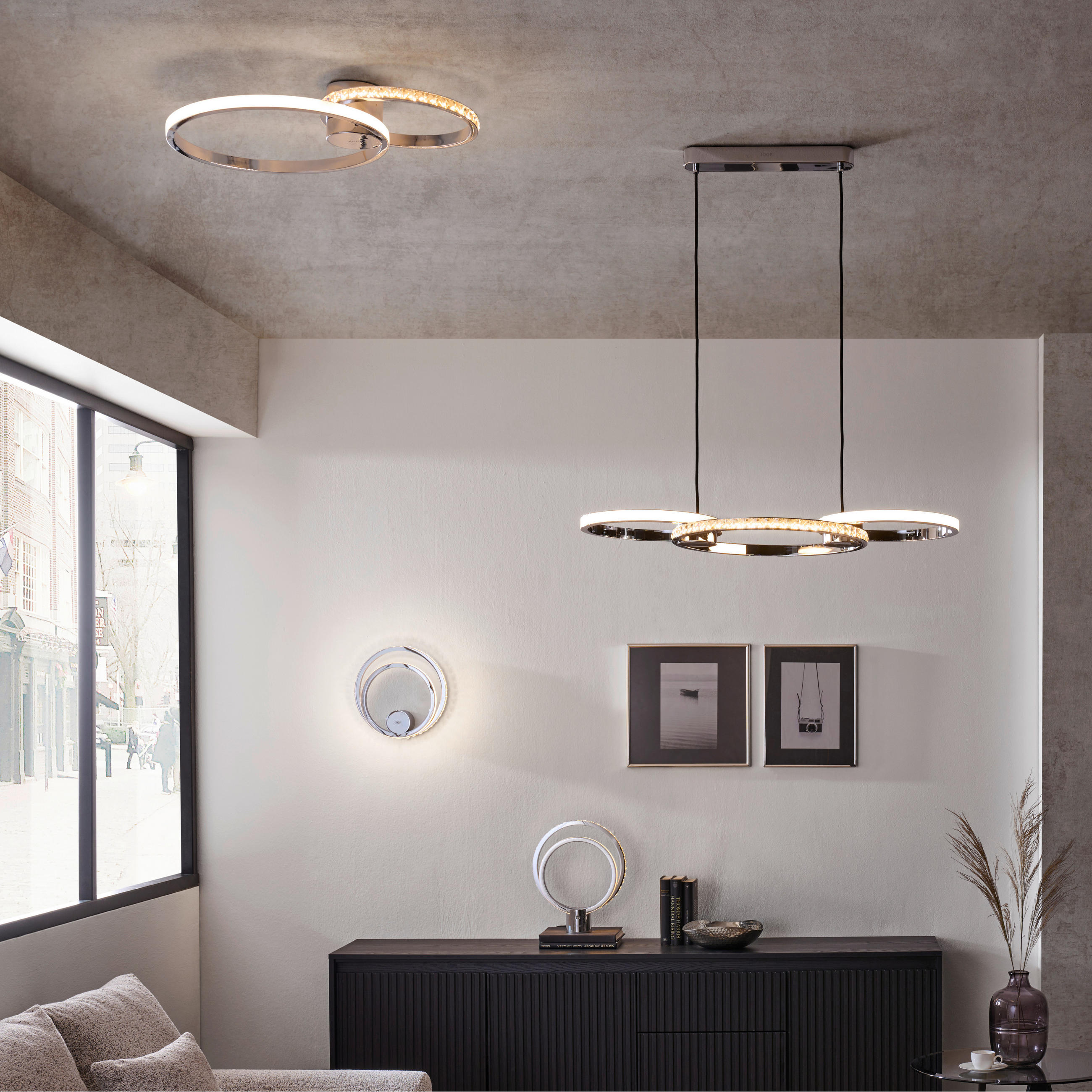 Joop! STROPNÍ LED SVÍTIDLO, 59,5/41,5/10 cm