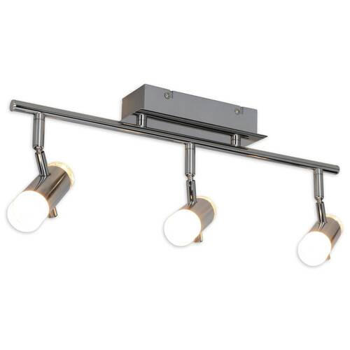 DECKENSTRAHLER 8,5/17 cm   - Klar/Chromfarben, Basics, Kunststoff/Metall (8,5/17cm) - Näve
