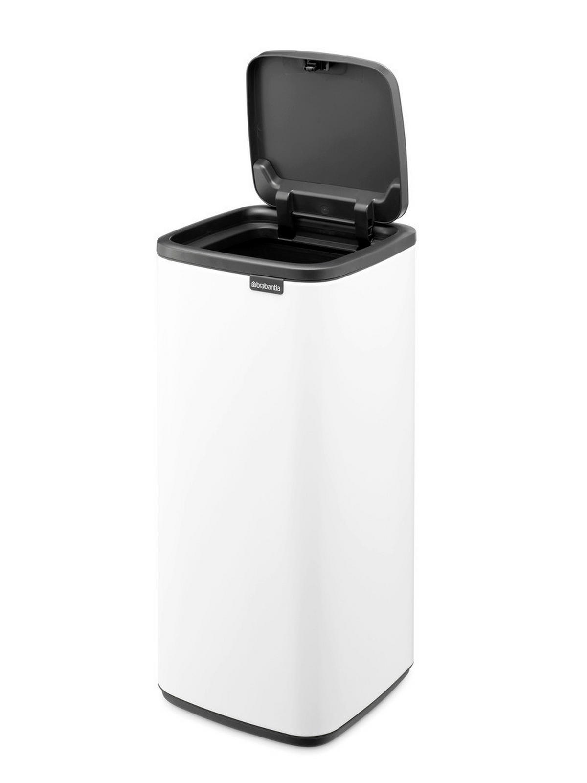 KANTA SA PAPUČICOM  30 l   - bela/antracit, Dizajnerski, metal/plastika (28/65/30,5cm) - Brabantia
