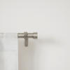VORHANGSTANGENSET 305-457 cm  - Nickelfarben, KONVENTIONELL, Kunststoff/Metall (305-457cm) - Umbra