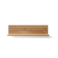 WANDBOARD Holz Asteiche massiv Eichefarben  - Eichefarben, KONVENTIONELL, Holz (78/19/21cm) - Linea Natura
