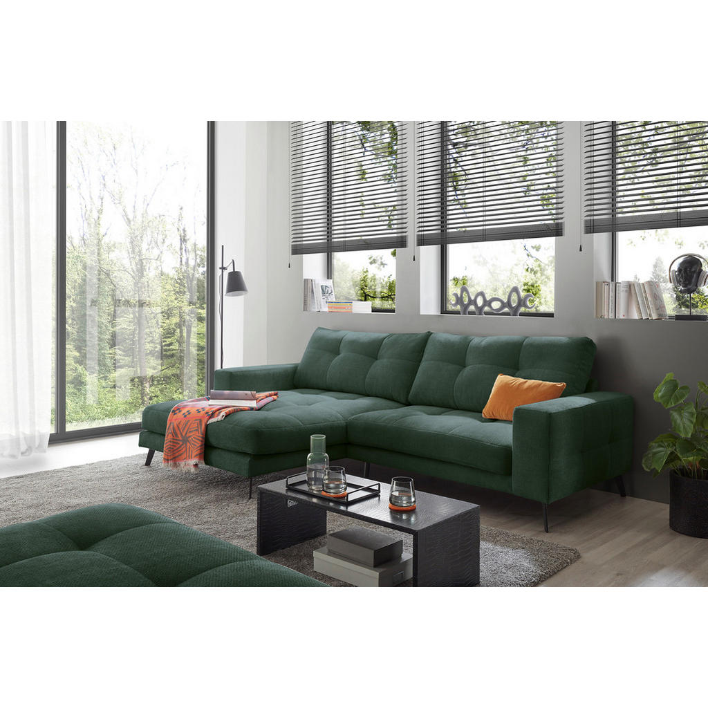 Livetastic ROHOVÁ SEDAČKA, textil, tmavozelená