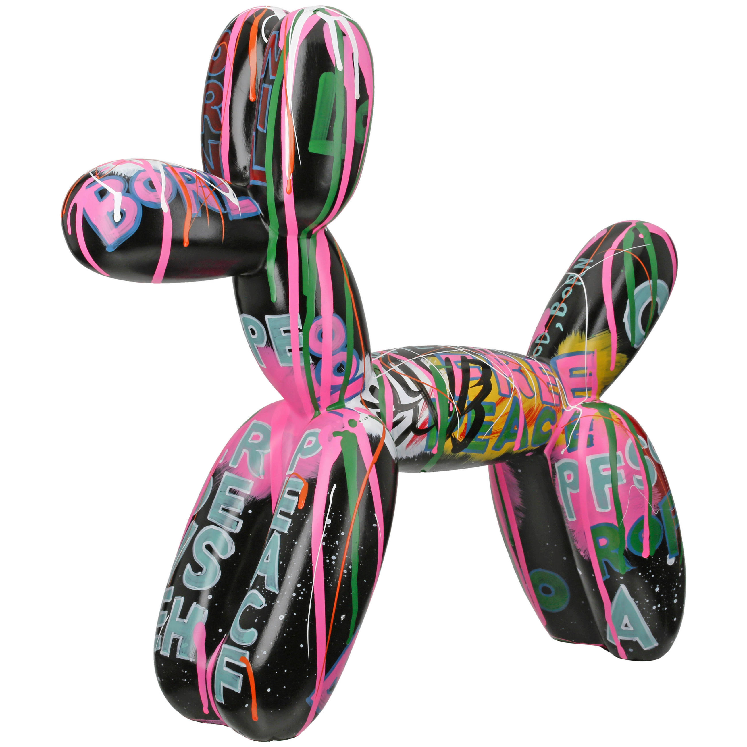 DEKOHUND - Multicolor, Trend, Kunststoff (41/40/13cm) - Ambia Home