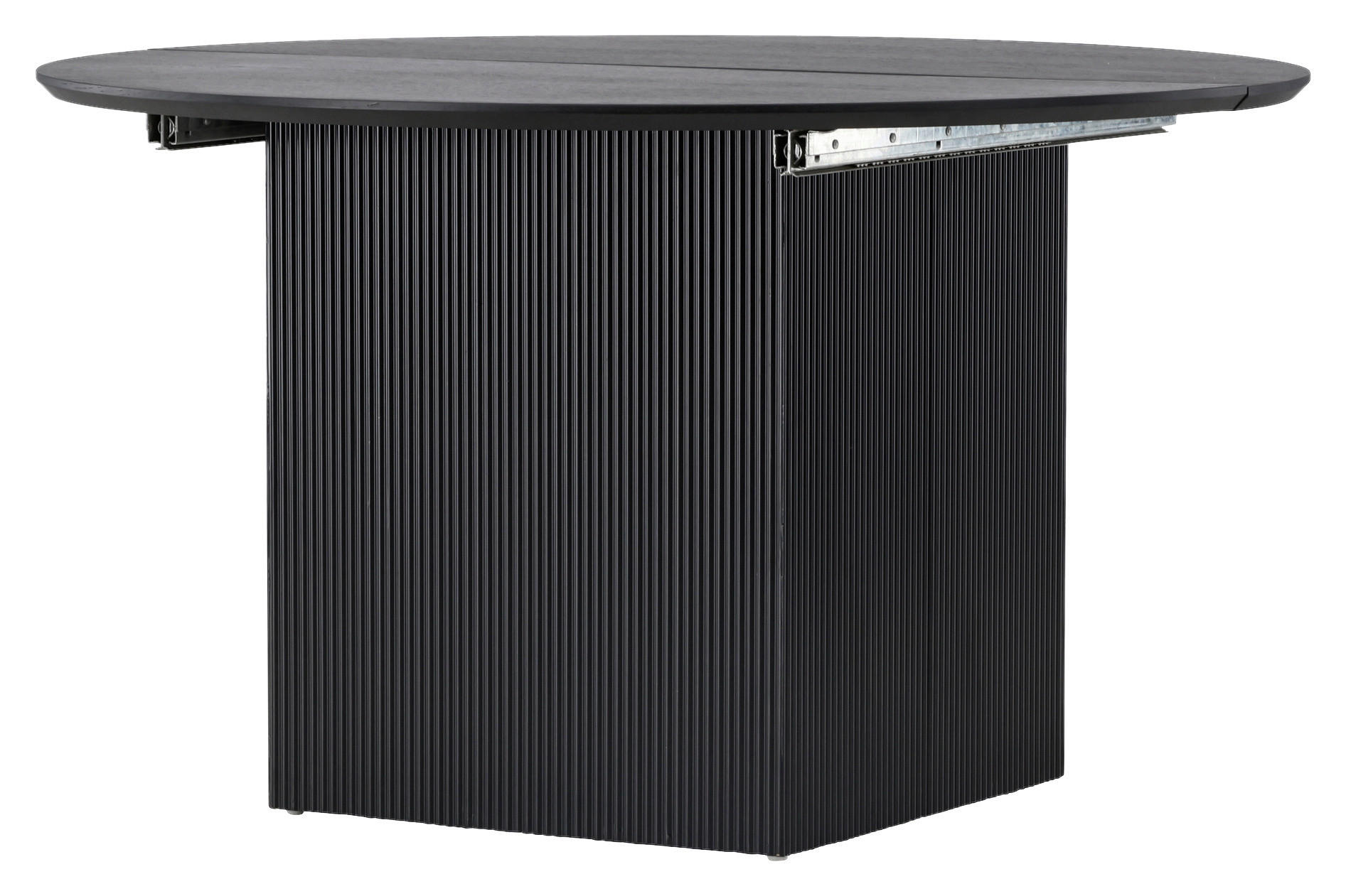 Livetastic Esstisch Schwarz 130x75x180 cm