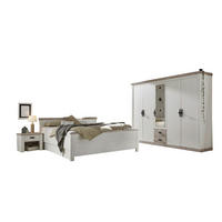 SCHLAFZIMMER Pinienfarben, Hellbraun  - Hellbraun/Pinienfarben, Design, Holzwerkstoff - MID.YOU