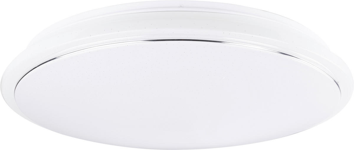 LED-DECKENLEUCHTE 21.5/42.5/21.5 W  56/10 cm    - Weiss, Basics, Kunststoff/Metall (56/10cm) - Novel