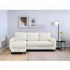 ECKSOFA Moli Hellgrau  - Hellgrau/Schwarz, Design, Textil/Metall (236/148cm) - MID.YOU