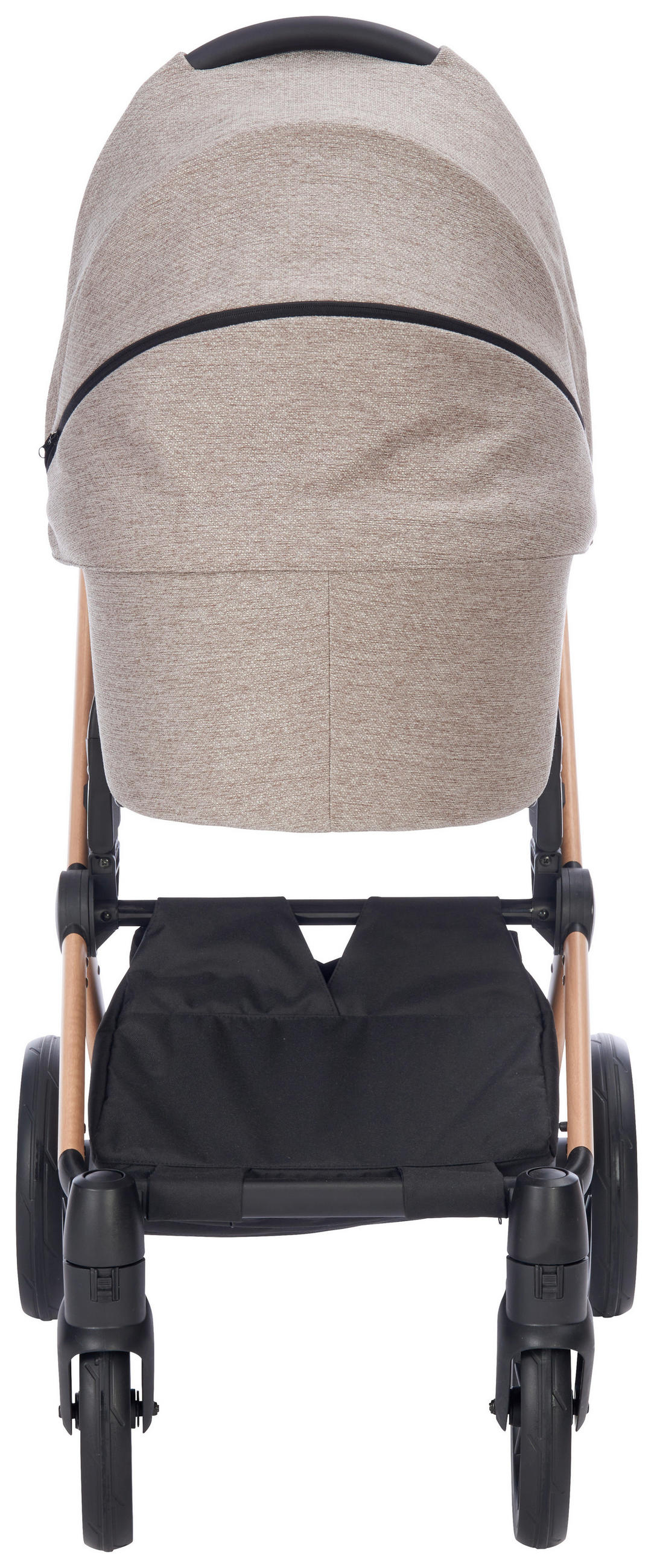 KINDERWAGENSET Beauty Plus Vegie  - Beige/Naturfarben, Trend, Textil/Metall (111/60/108cm) - Jimmylee