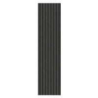 AKUSTIKPANEEL Beton Dunkel 3-seitig  foliert 57.25/1.9/267 cm  - Grau, KONVENTIONELL, Holzwerkstoff/Textil (57.25/1.9/267cm)