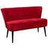 SITZBANK 140/83/75 cm in Rot - Rot/Schwarz, Trend, Holz/Holzwerkstoff (140/83/75cm) - Carryhome SITZBANK 140/83/75 cm in Rot - Rot/Schwarz, Trend, Holz/Holzwerkstoff (140/83/75cm) - Carryhome