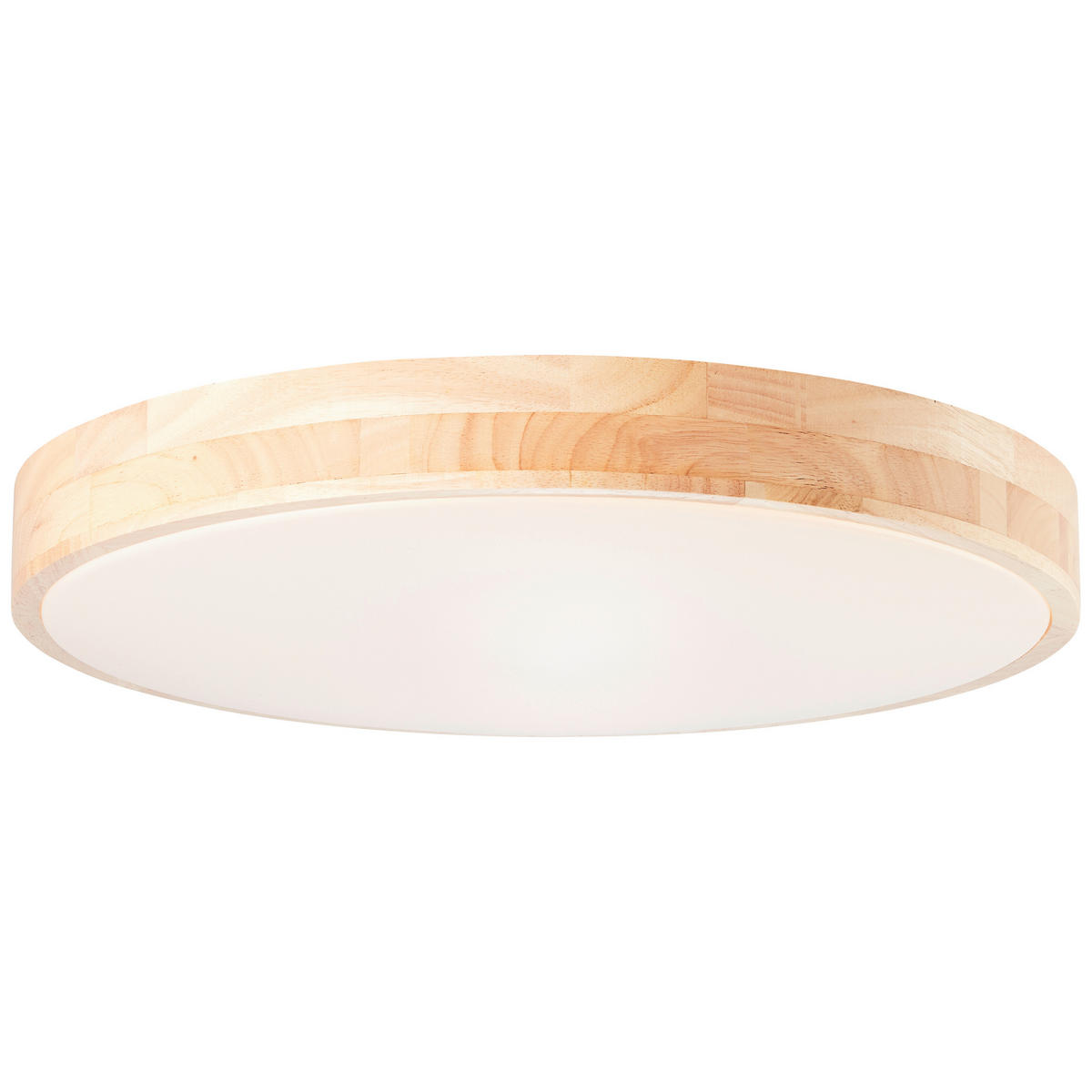 LED PLAFONJERA - Prirodno, drvo/metal (49/8,5cm)