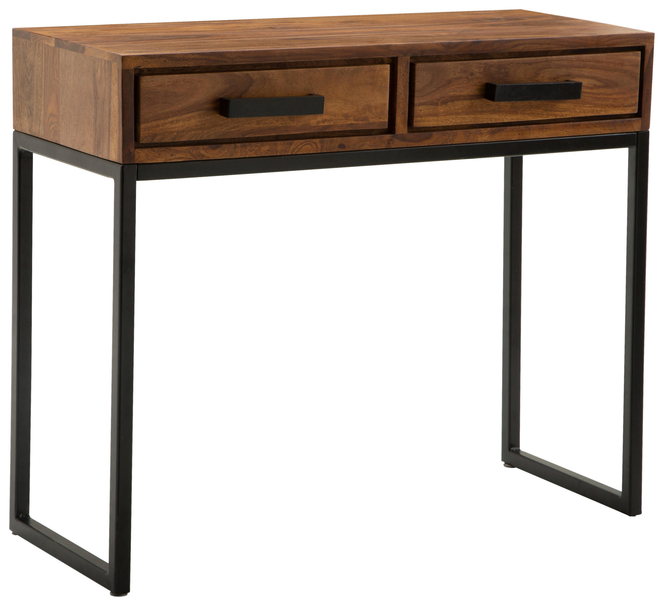 Konsolentisch Mit Schubladen, Sheesham Massiv