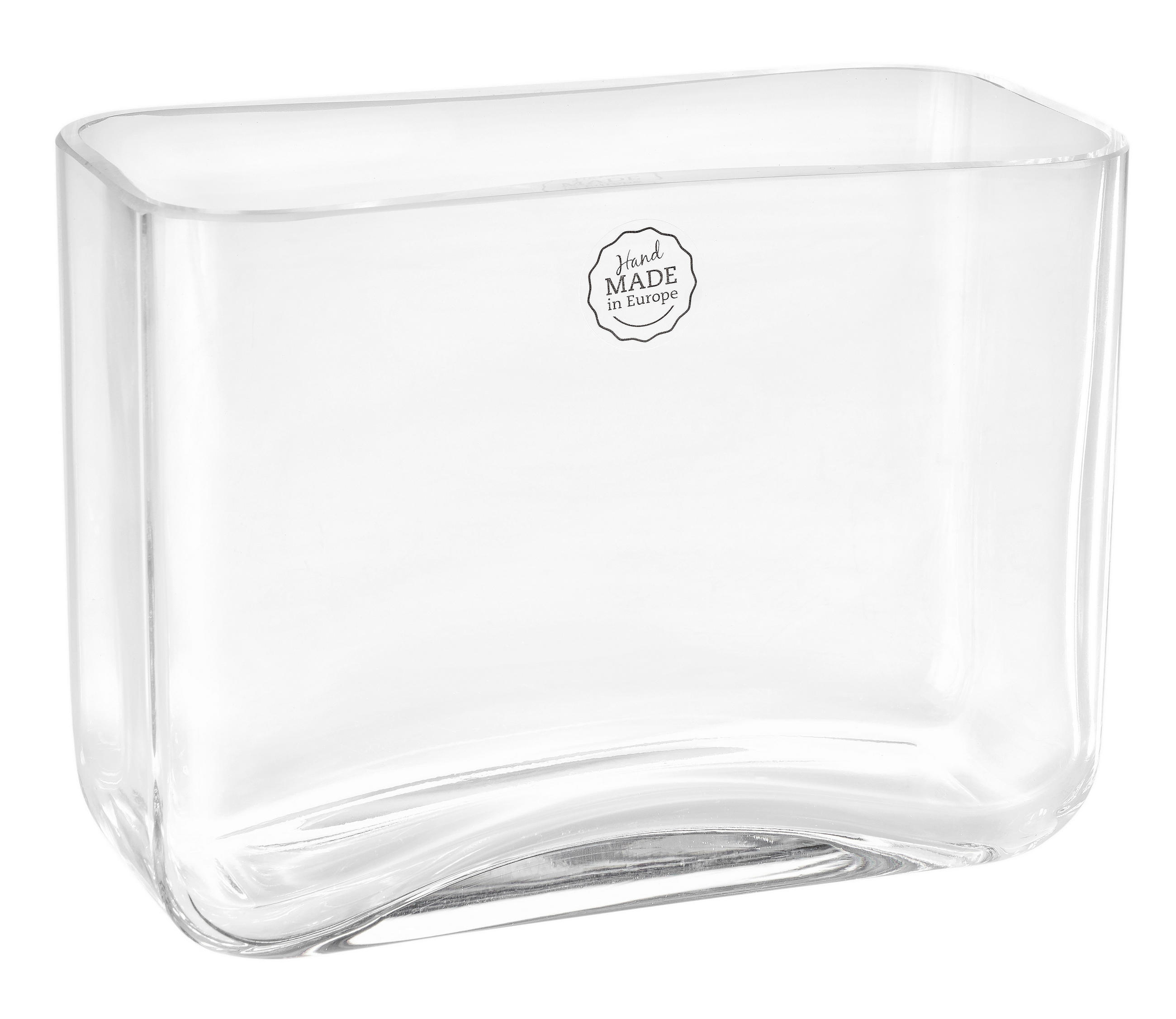 VASE 20 cm  - Klar, Basics, Glas (20/15/10cm) - Ambia Home