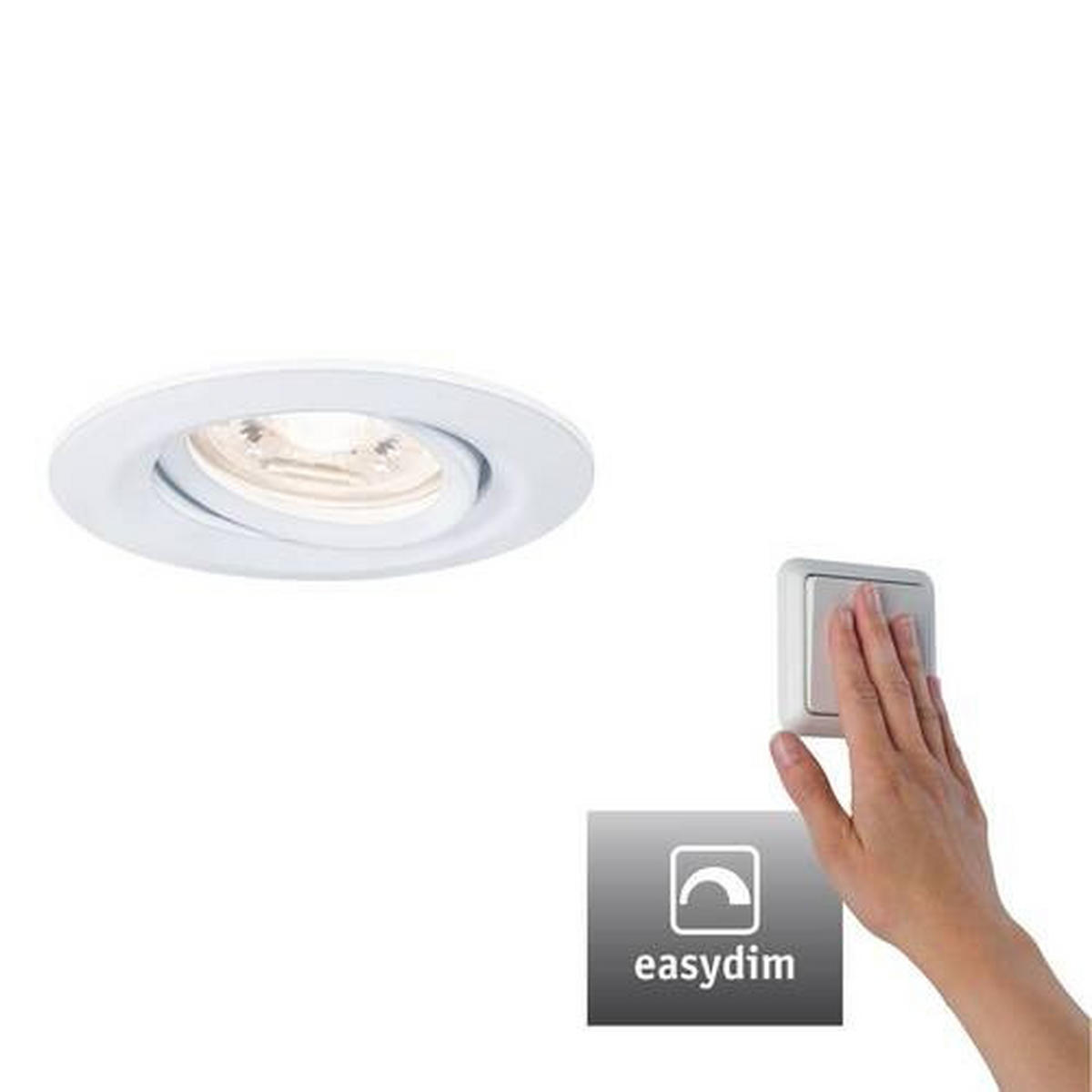 EINBAUSPOT 6,6 cm  - Design (6,6cm) - Paulmann