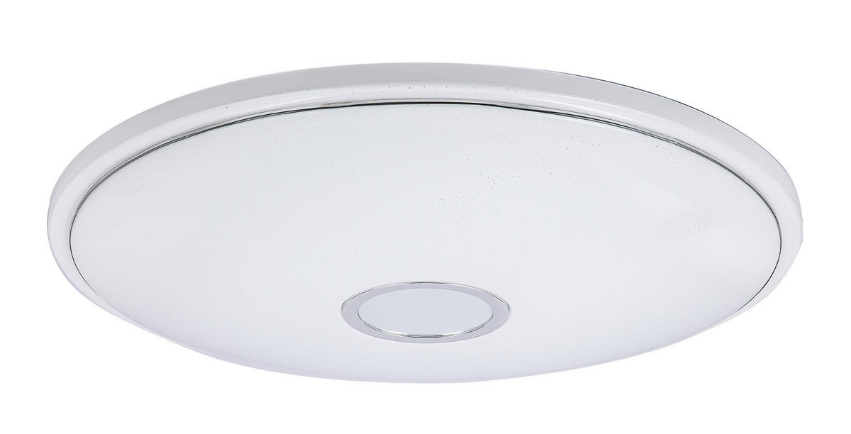 LED-DECKENLEUCHTE 68/10 cm   - Opal/Weiß, Basics, Kunststoff/Metall (68/10cm) - Globo