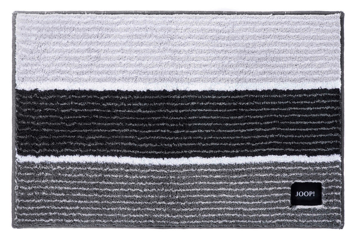 BADTEPPICH Anthrazit 70/120 cm  - Anthrazit, Basics, Textil (70/120cm) - Joop!