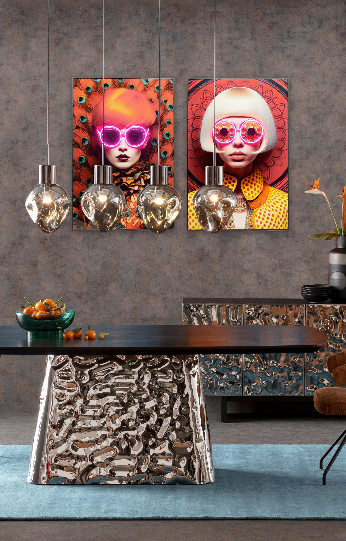 BILD Frauen 80/120 cm  - Kunststoff (80/120cm) - Kare-Design