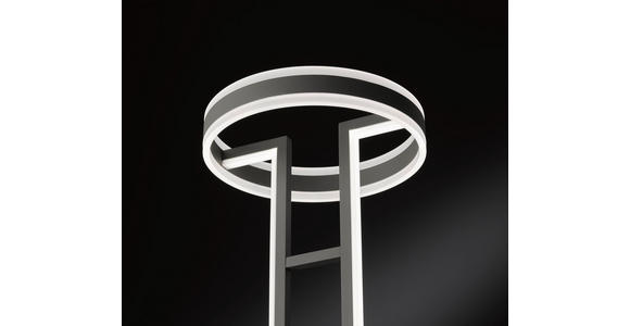 LED-STEHLEUCHTE 40/180 cm - Anthrazit, Design, Kunststoff/Metall (40/180cm) - Ambiente