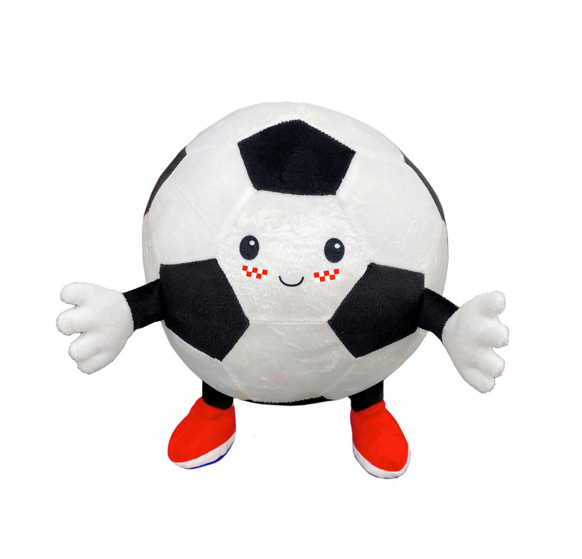 UKRASNI JASTUČIĆ 15/15 cm      Ole Ole Ole Ball 3D-Kissen  - višebojno, Basics, tekstil (15/15cm)