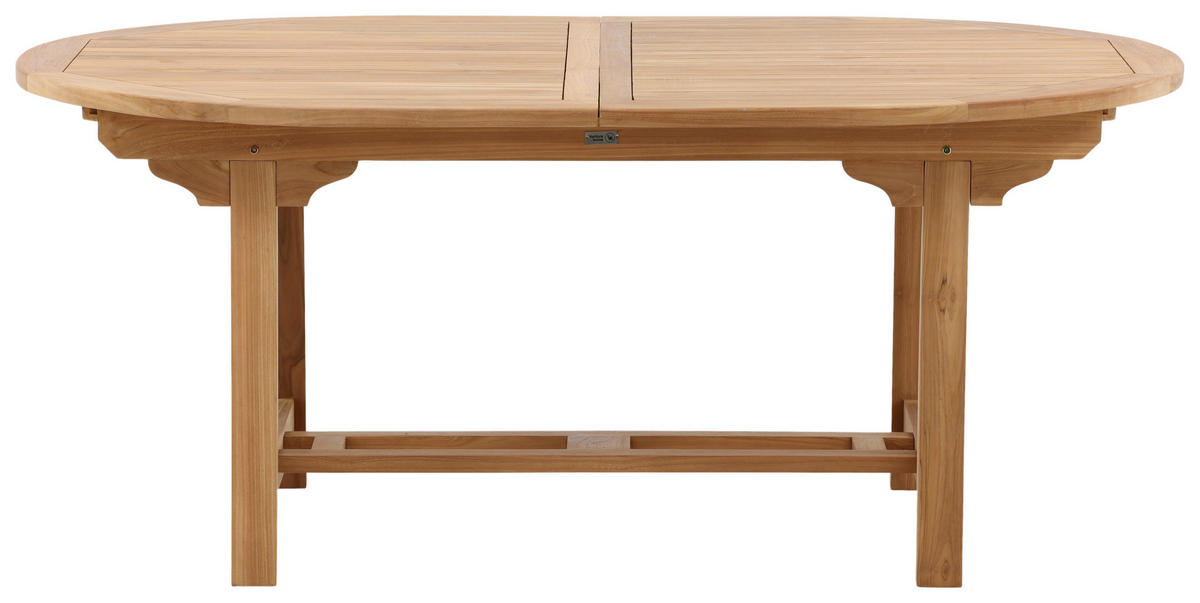 GARTENTISCH 180/120/75 cm  - Teakfarben, KONVENTIONELL, Holz (180/120/75cm) - Gardenson
