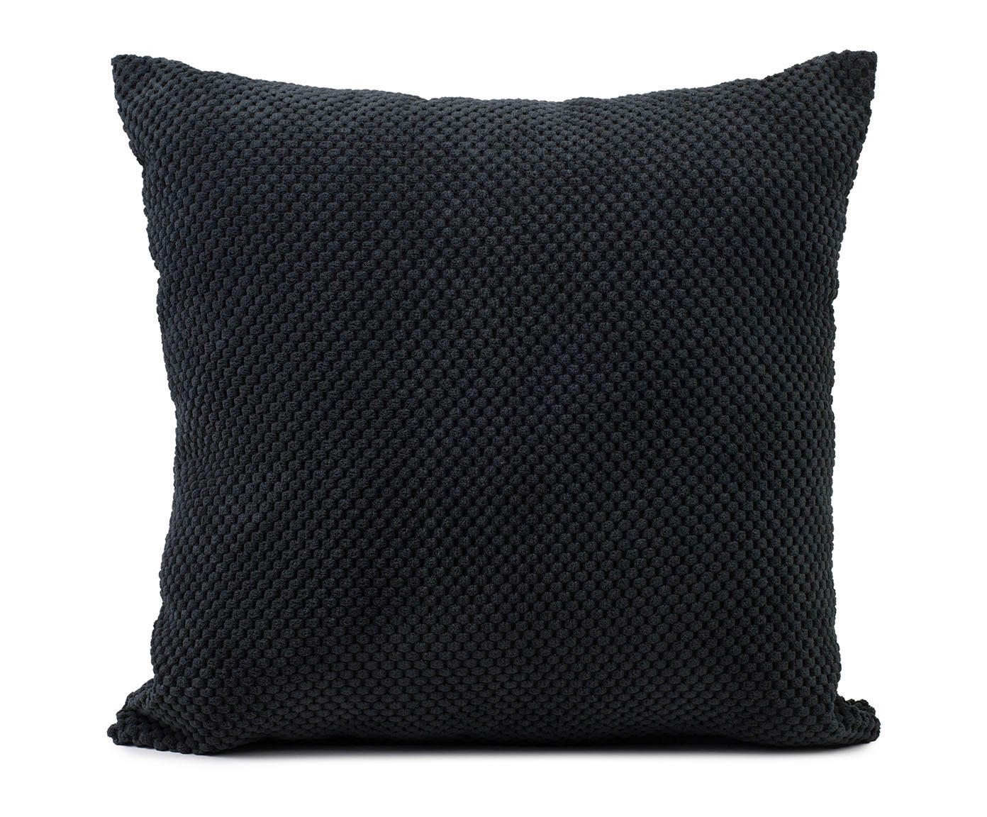 DEKORAČNÍ POLŠTÁŘ 50/50 cm - černá, Basics, textil (50/50cm) - Novel