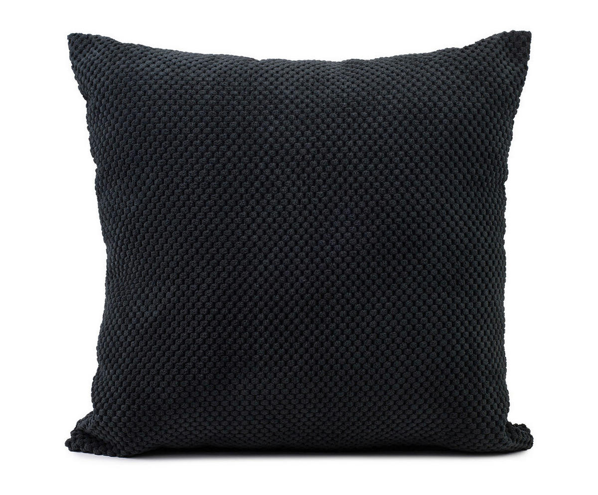 DEKORAČNÍ POLŠTÁŘ 50/50 cm - černá, Basics, textil (50/50cm) - Novel