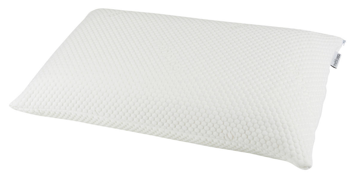 VZGLAVNIK  - bela, Basics, tekstil (70/40/14,5cm) - Meblojogi