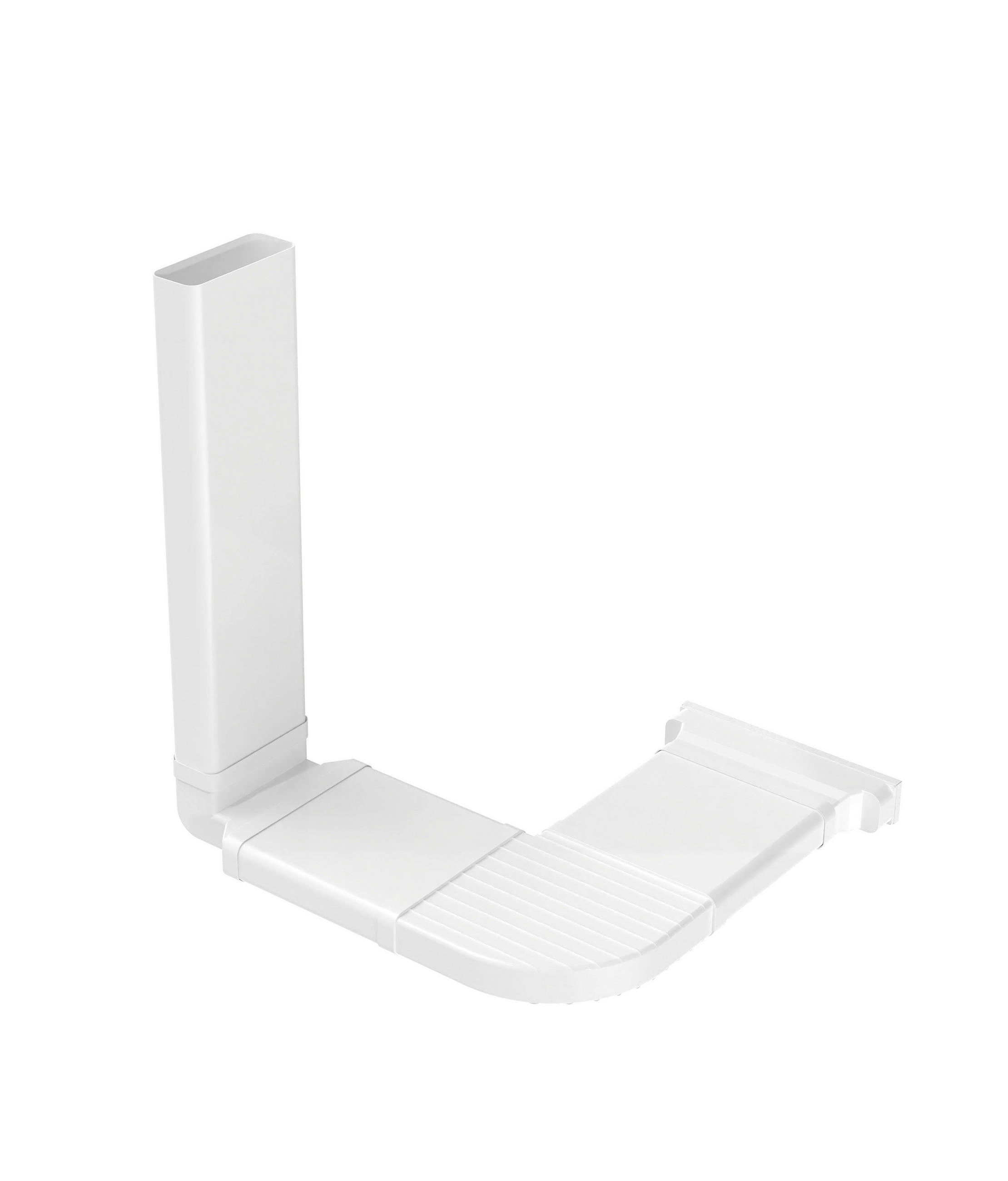 ABLUFTKANAL  - Weiß, Basics, Kunststoff - PKM