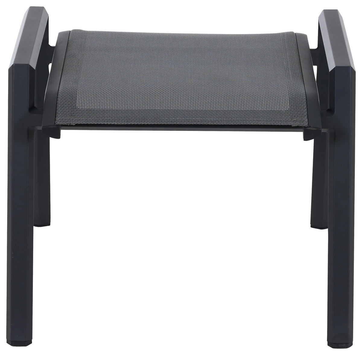 GARTENHOCKER in  - Anthrazit, Basics, Kunststoff/Metall (59/47/56,5cm) - Siena Garden