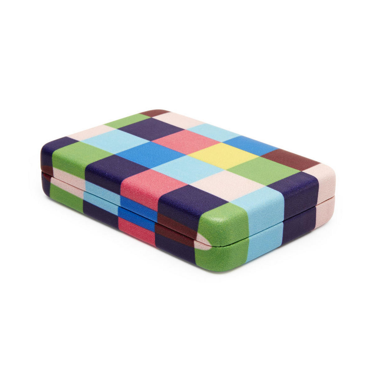 ŠKATLA ZA NAKIT - večbarvno, Basics, umetna masa/steklo (7/2,2/10cm) - Kikkerland