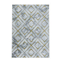 VÄVD MATTA 120/170 cm Naxos 3811 gold  - guldfärgad, Design, textil (120/170cm)