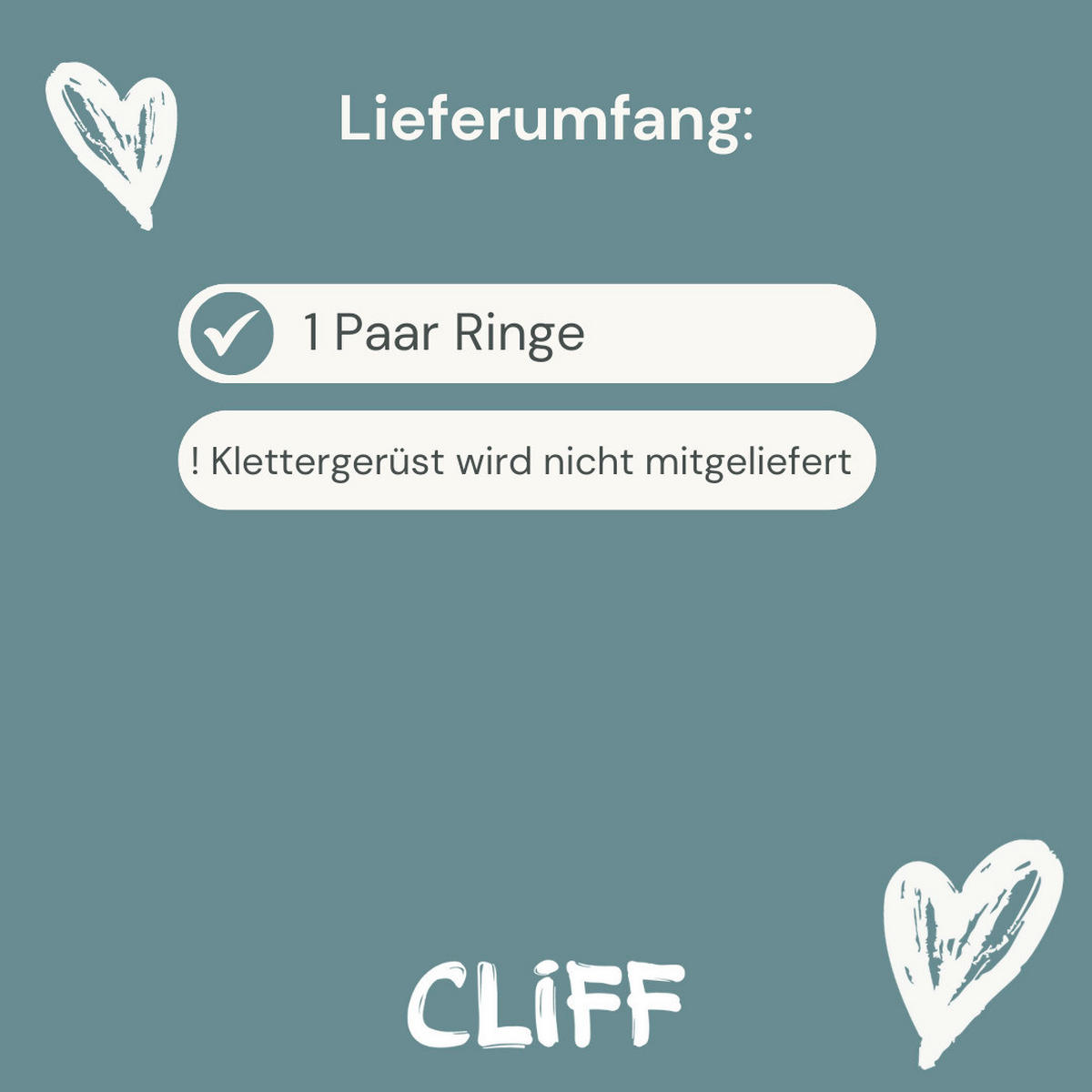 KLETTERGERÜST ZUBEHÖR  - Birkefarben, Basics, Holz (15/17cm) - CLIFF