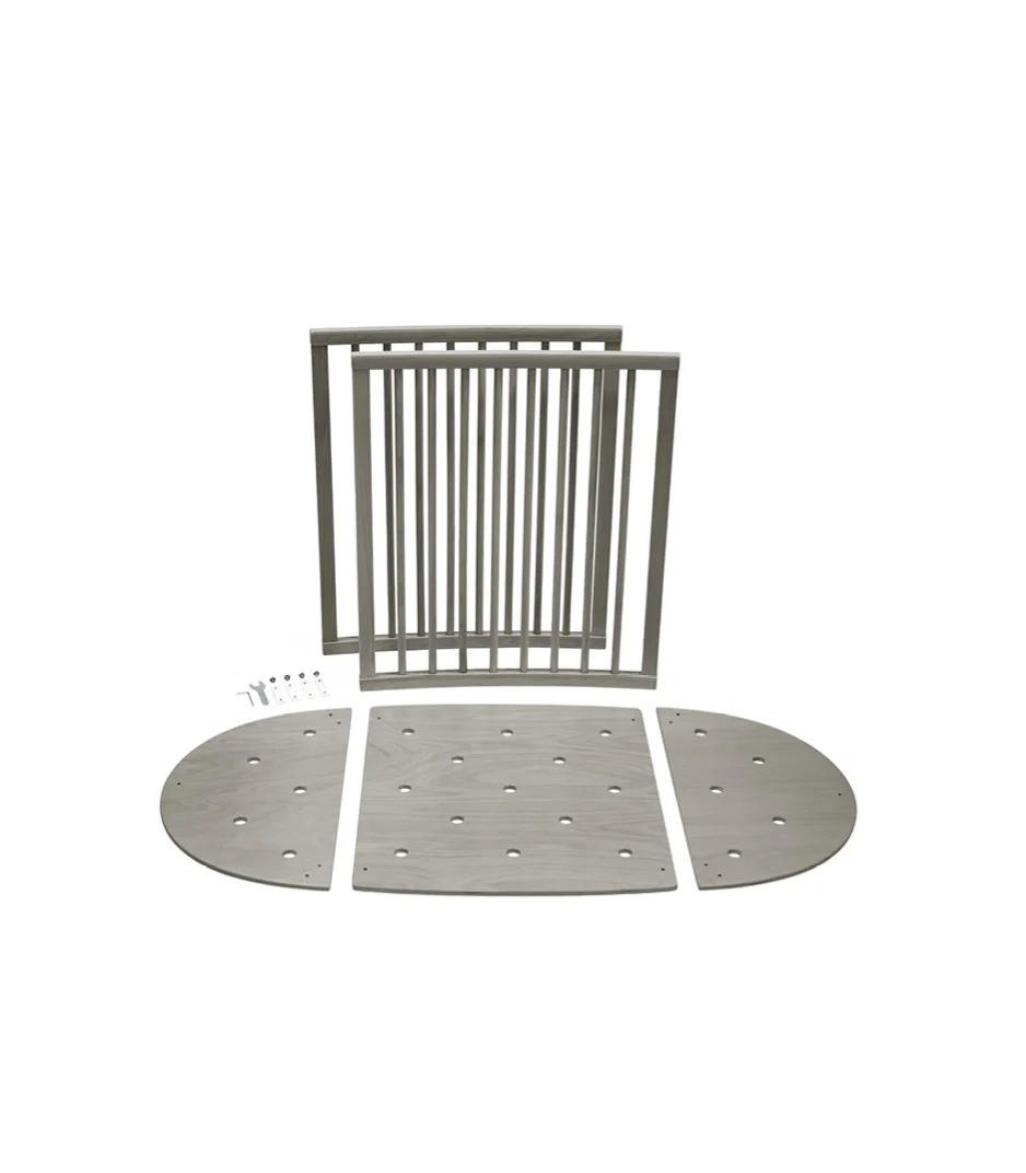 UMBAUSEITEN Sleepi  V3   - Grau, Basics, Holz (44,5/47/85,5cm) - Stokke
