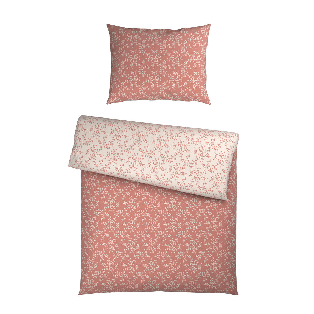 BETTWÄSCHE Mavie Satin 140/200 cm  - Rosa, KONVENTIONELL, Textil (140/200cm) - Esposa