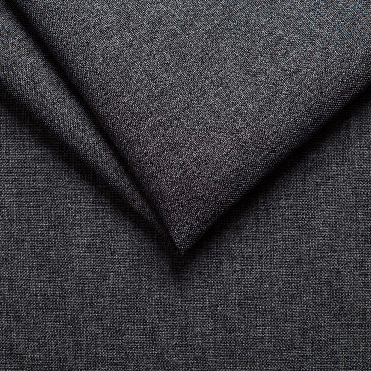BOXBETT 120/200 cm,  in Grau, H3 = fest  - Schwarz/Grau, MODERN, Kunststoff/Textil (120/200cm) - MID.YOU