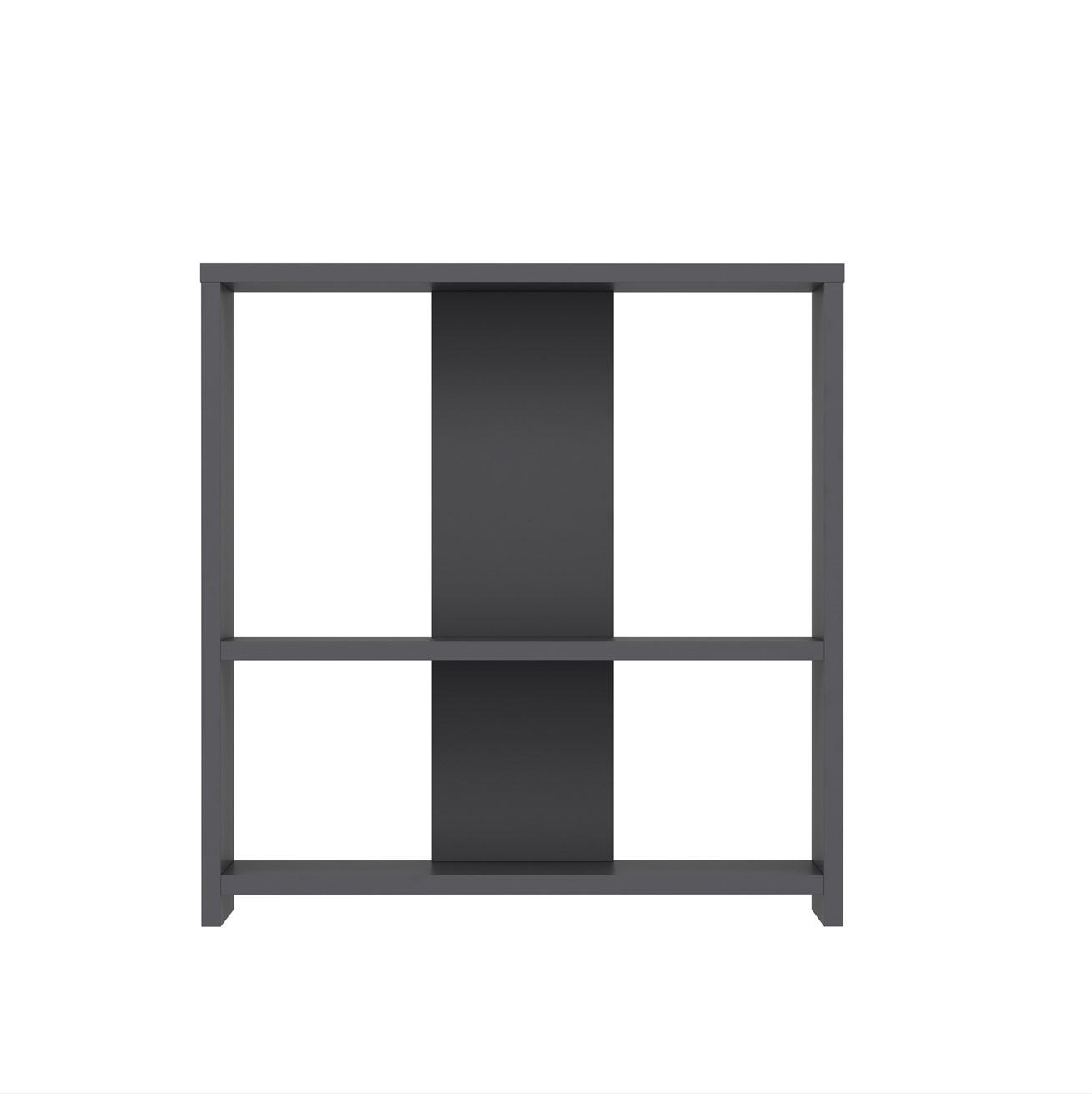 Livetastic Regal Santiago Anthrazit 60x62x17.6 cm