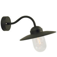 AUßENWANDLEUCHTE 27,5/27/42 cm   - Schwarz, KONVENTIONELL, Glas/Metall (27,5/27/42cm) - Nordlux