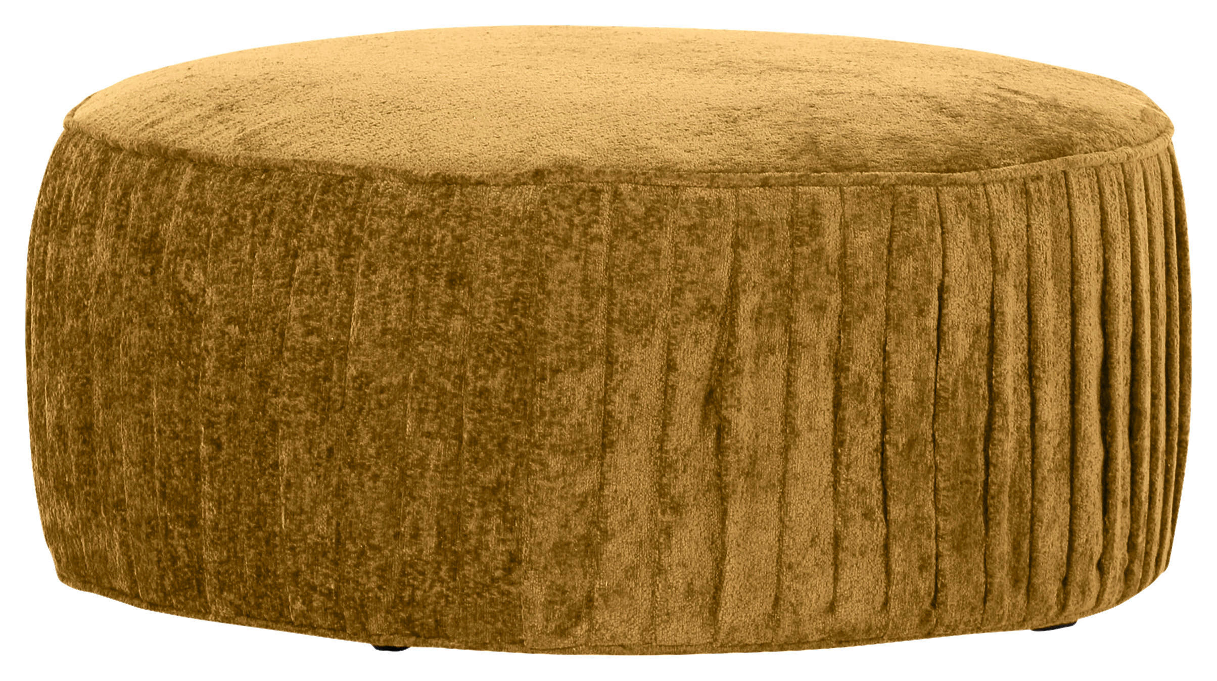 HOCKER in Textil Gelb  - Gelb/Schwarz, Design, Kunststoff/Textil (75/38/75cm) - Landscape