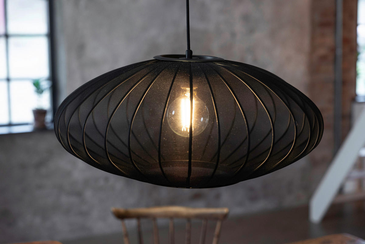 PENDELLEUCHTE FLORENCE 60/25/60 cm   - Schwarz, Basics (60/25/60cm) - Markslöjd