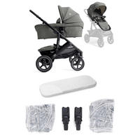 KINDERWAGENSET Vinca 2in1  - Salbeigrün/Schwarz, Basics, Kunststoff/Metall (65/109/97cm) - JOIE SIGNATURE