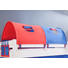 TUNNELSET Blau, Rot - Blau/Rot, Design, Textil