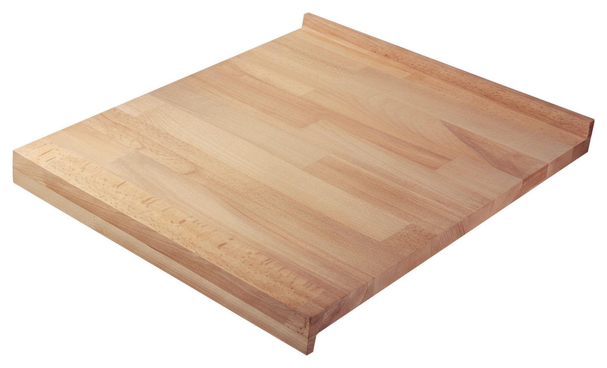 SCHNEIDEBRETT Holz Buche  - Buchefarben, KONVENTIONELL, Holz (48/2/58cm) - Carryhome