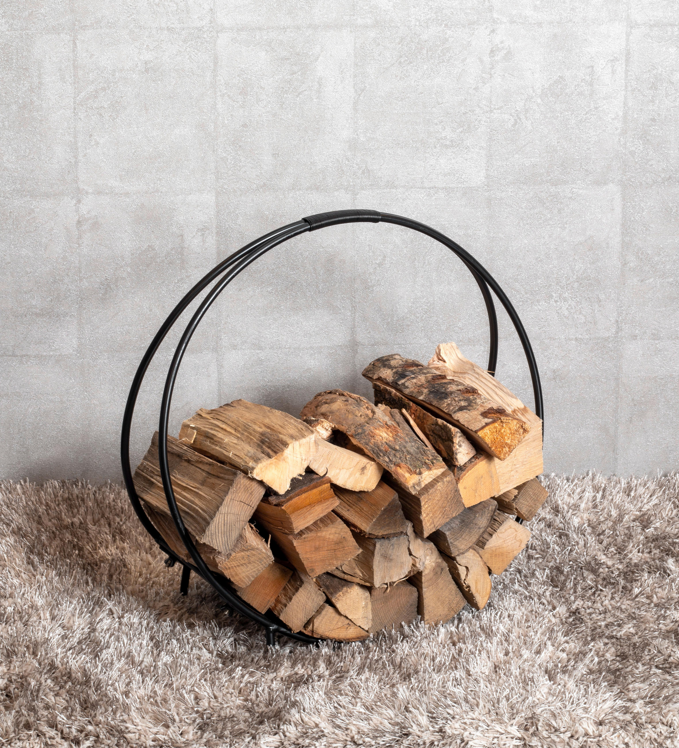 STOJALO ZA DRVA  - Moderno (51/50/24cm) - Carryhome