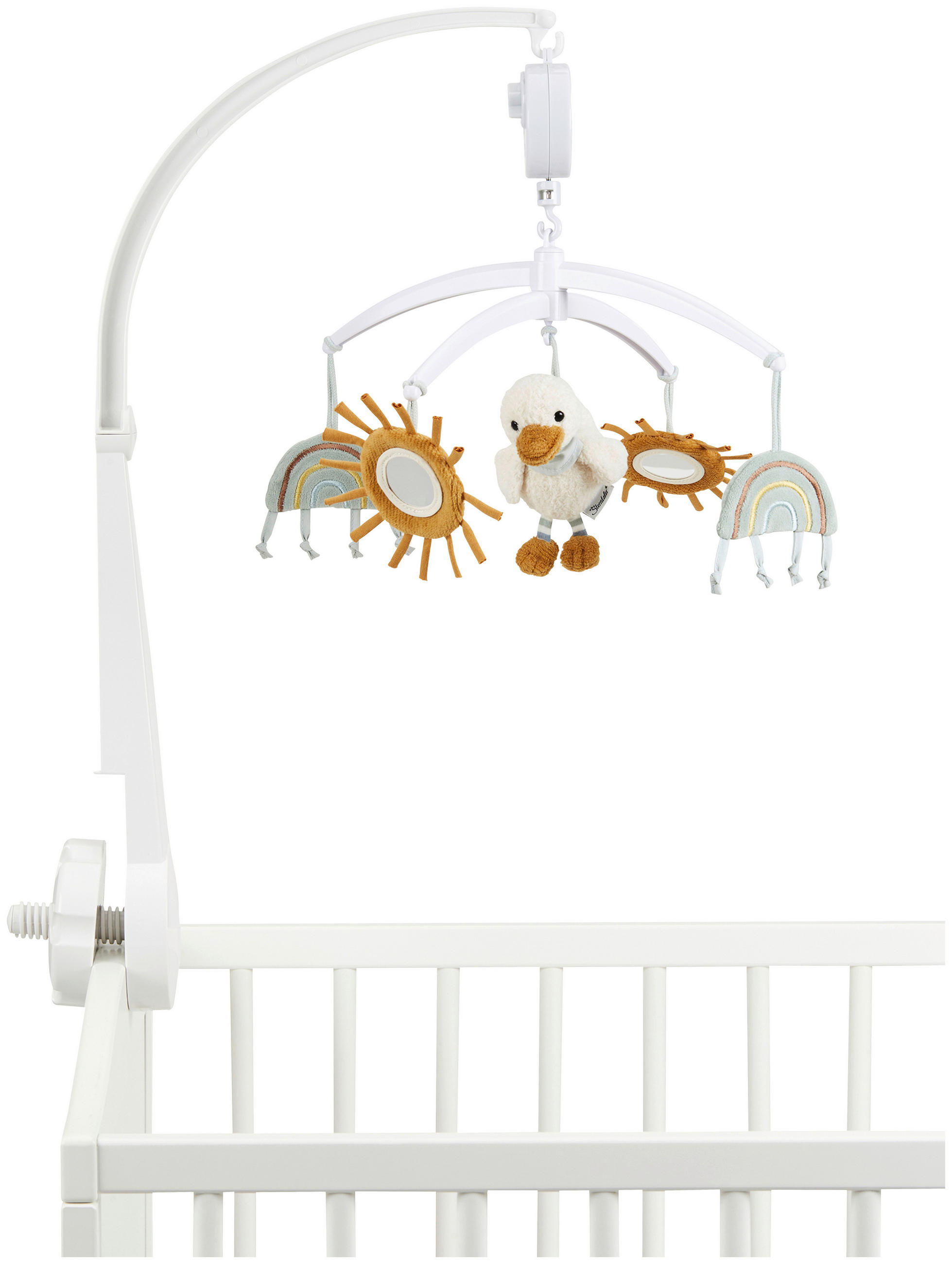 MOBILE Edda  - Creme, Basics, Kunststoff/Textil (57/34/45cm) - Sterntaler