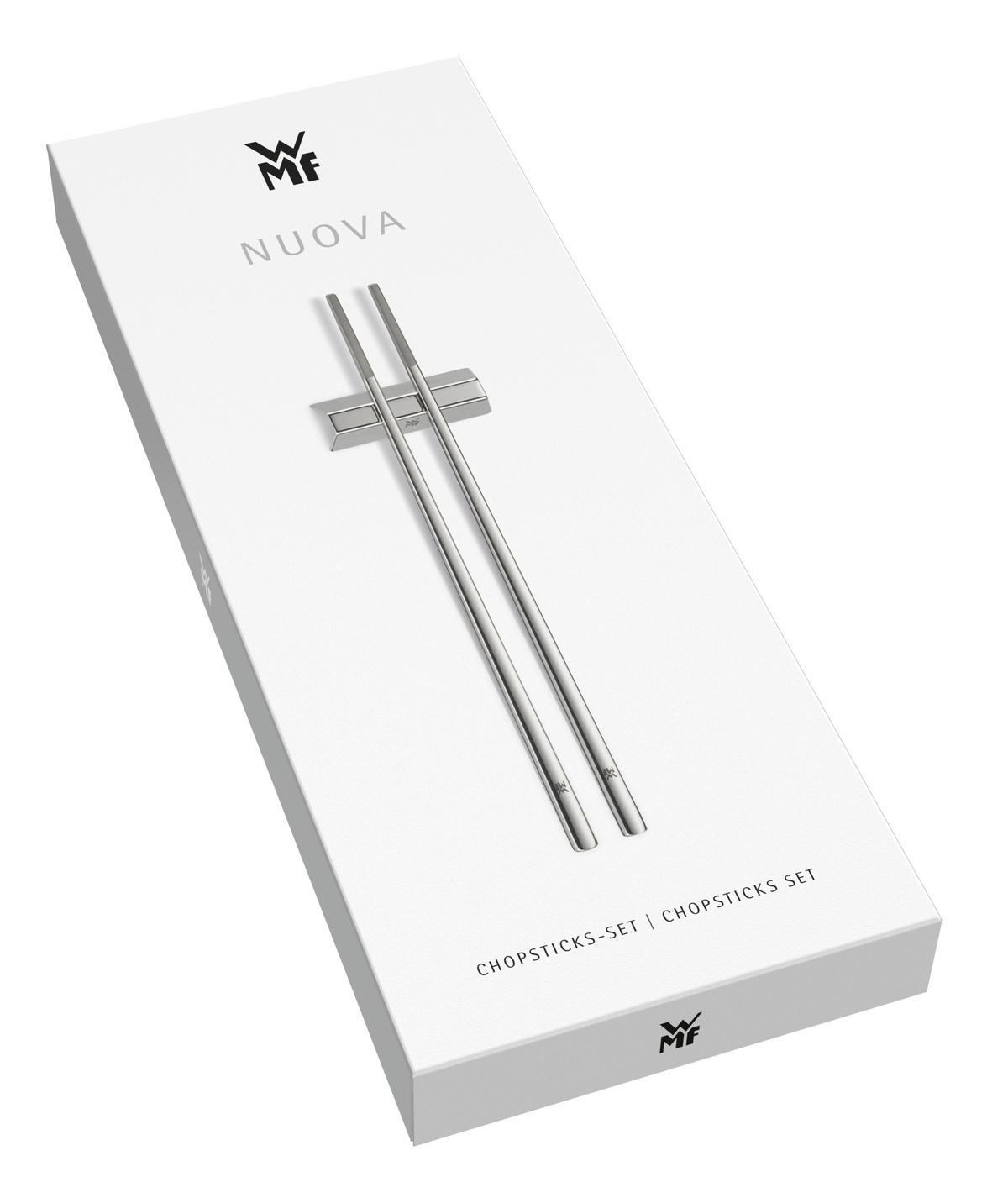 ŠTAPIĆI ZA JELO - boja nerđajućeg čelika, Osnovno, metal (25,1/9,5/2,3cm) - WMF
