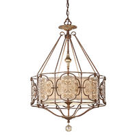 HÄNGELEUCHTE 54/97.6  cm    - Bronzefarben, Konventionell, Metall (54/97.6 cm) - Elstead Lighting