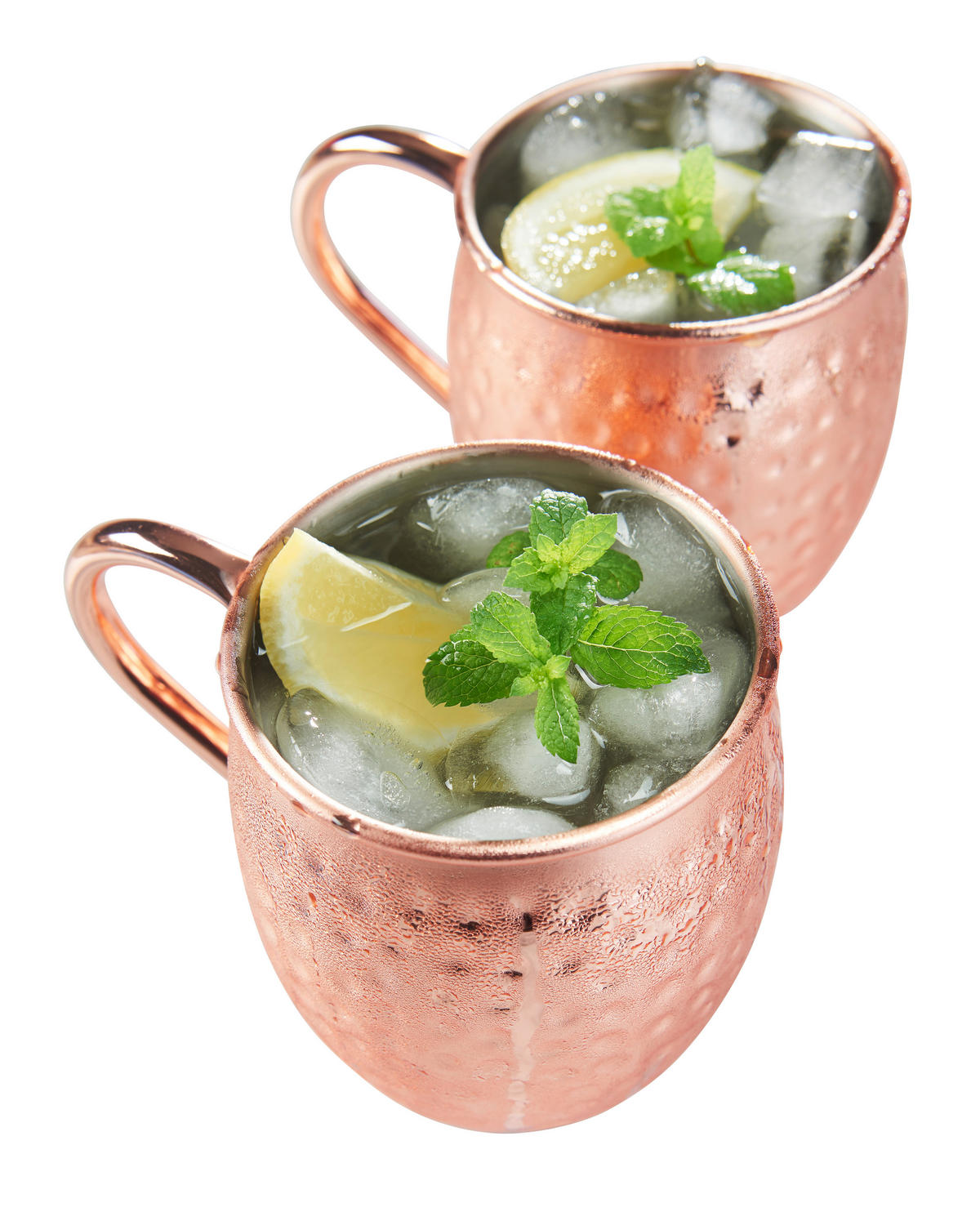 MOSCOW MULE 2ER SET  - Kupferfarben, Trend, Metall (550ml) - Novel